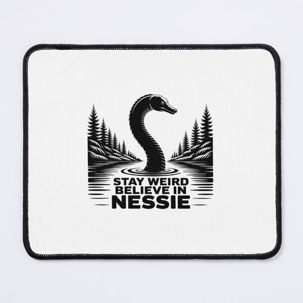 Item preview, Stay Weird Believe In Nessie - White Background designed and sold by Peter Stawicki.