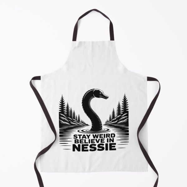 Item preview, Stay Weird Believe In Nessie - White Background designed and sold by Peter Stawicki.