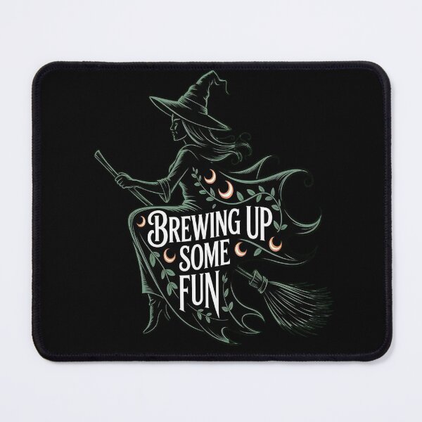 Item preview, Moonlit Witch Ride Brewing Up Some Fun Magic designed and sold by CottonCandyPrin.
