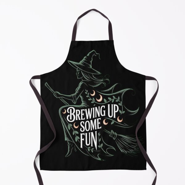 Item preview, Moonlit Witch Ride Brewing Up Some Fun Magic designed and sold by CottonCandyPrin.
