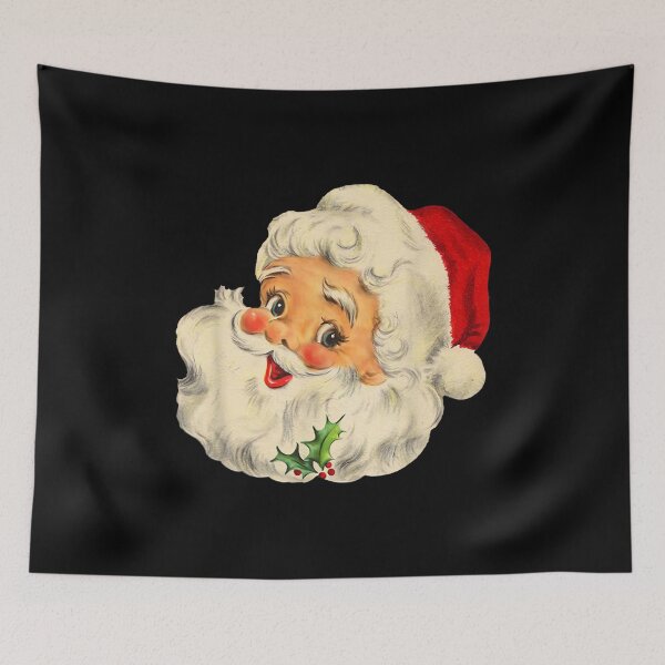 Item preview, Cool Vintage Christmas Santa Claus Face designed and sold by KudoJunichironl.