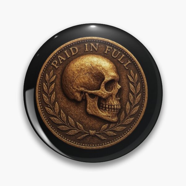 Item preview, Paid In Full Skulls – Skull Art, Gothic Skulls, Sugar Skulls, Calavera Skulls, Tribal Skulls, Pirate Skulls, Skeleton Designs designed and sold by Typologystudios.