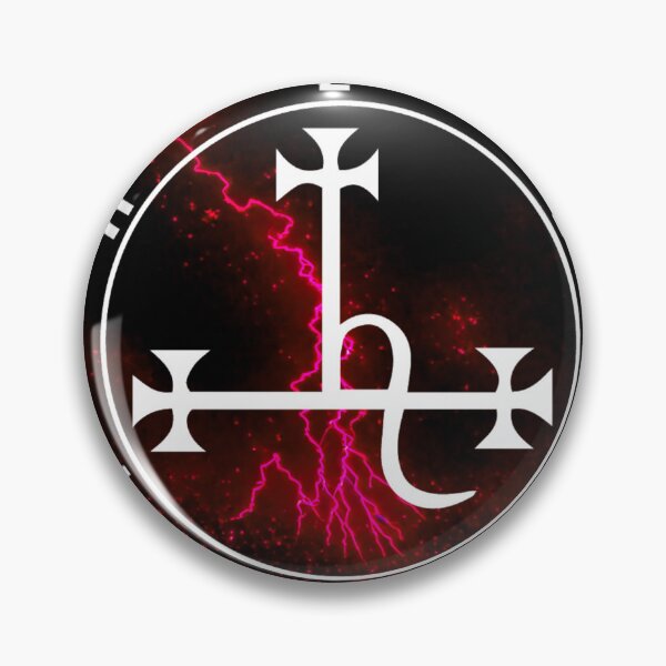 Item preview, Lilith Sigil with Red Electric Lightning designed and sold by ShadowWork666.