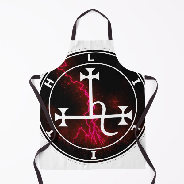 Item preview, Lilith Sigil with Red Electric Lightning designed and sold by ShadowWork666.