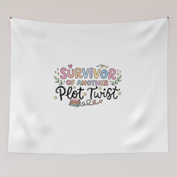 Item preview, Plot Twist Sticker Colorful designed and sold by A Touch Of Cozy Designs.