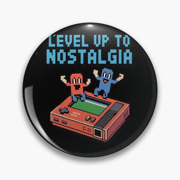 Item preview, Level Up To Nostalgia And Play Onward designed and sold by gandebro.