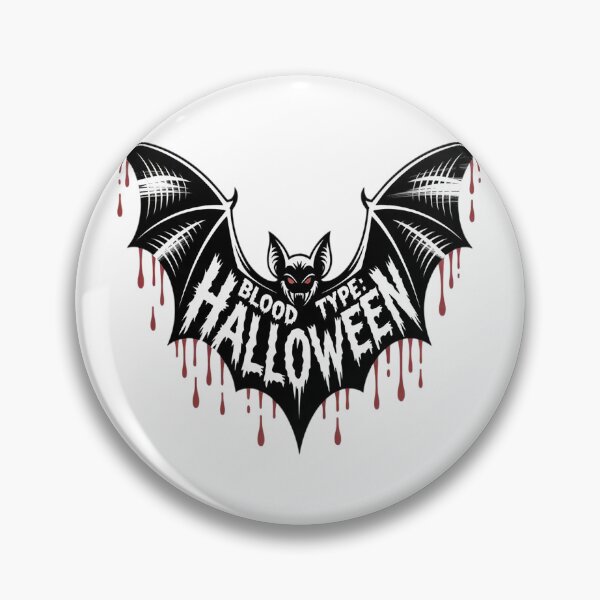 Item preview, My Favorite Blood Type Halloween Vampire Bat Spooky Season designed and sold by CottonCandyPrin.