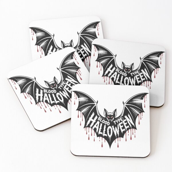 Item preview, My Favorite Blood Type Halloween Vampire Bat Spooky Season designed and sold by CottonCandyPrin.
