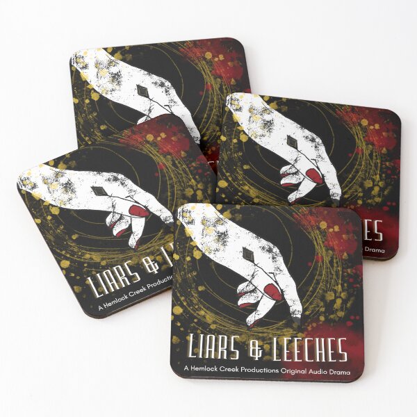 Item preview, Liars & Leeches Cover Art designed and sold by Hemlock Creek Productions.