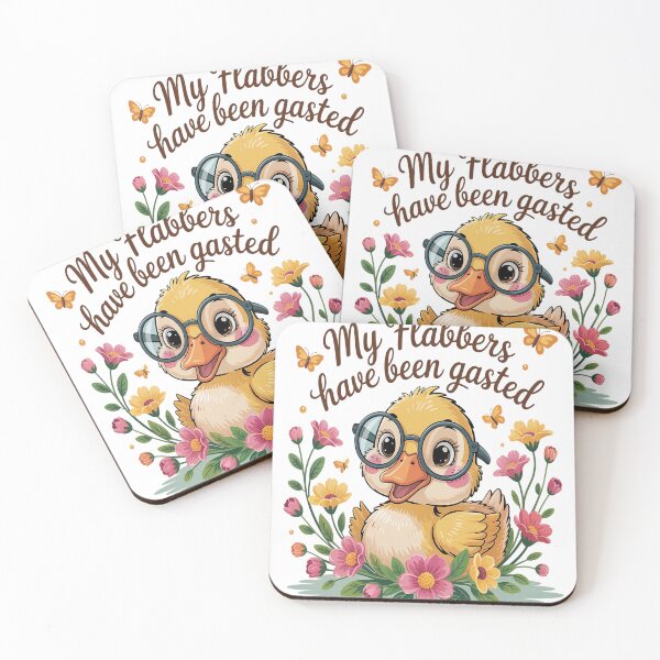 Item preview, My Flabbers Have Been Gasted Sarcastic Goose Humor (2) designed and sold by CottonCandyPrin.