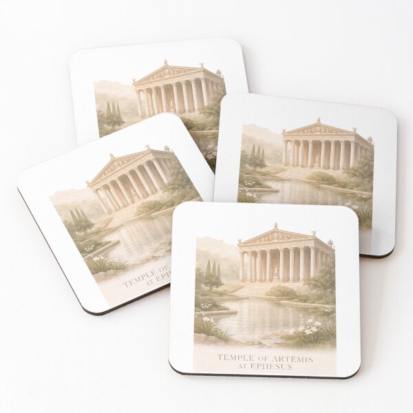 Item preview, Minimalist Temple of Artemis at Ephesus designed and sold by Artful Expression .