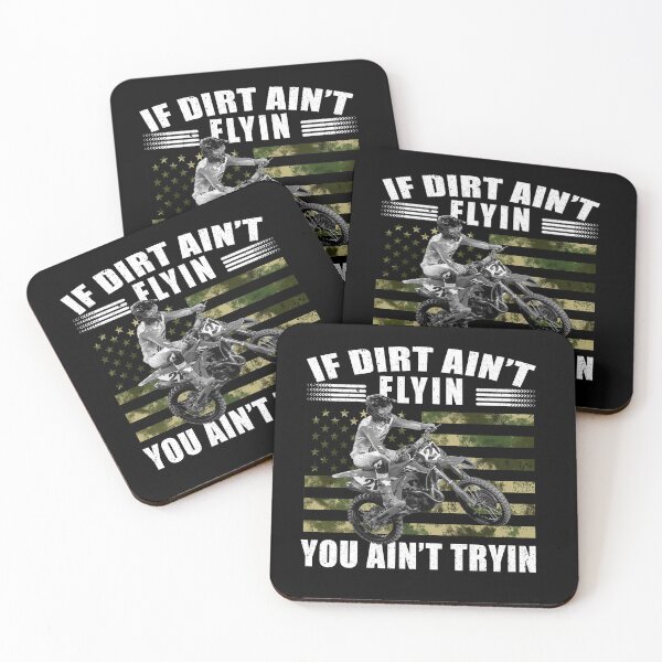Item preview, If Dirt Ain’t Flyin Motocross USA designed and sold by FroggyBaBoy.