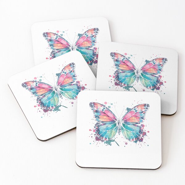 Item preview, Butterfly Watercolor Design – Boho Aesthetic Art designed and sold by alber-garnell.