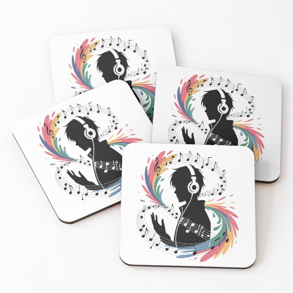 Item preview, Listening To Vibrations Unleash Your Colorful Rhythm designed and sold by gandebro.