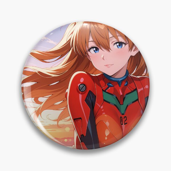 Item preview, Asuka Langley Neon Genesis Evangelion Sunset Plugsuit Gaze designed and sold by Spraykart.