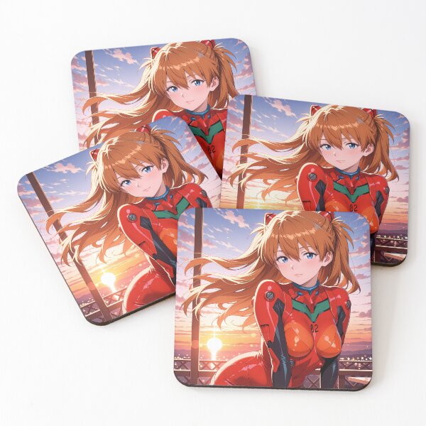 Item preview, Asuka Langley Neon Genesis Evangelion Sunset Plugsuit Gaze designed and sold by Spraykart.