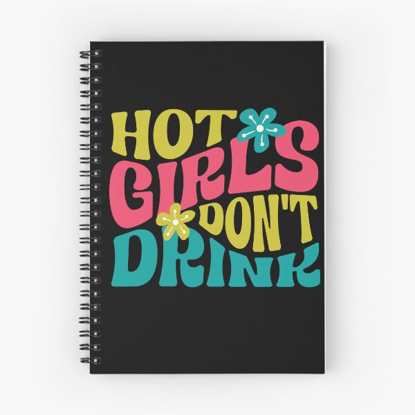 Item preview, Hot Girls Don't Drink Sticker, Recovery Sober Mom Addiction Recovery, Sobriety Stay Sober designed and sold by DropsOfDopamine.