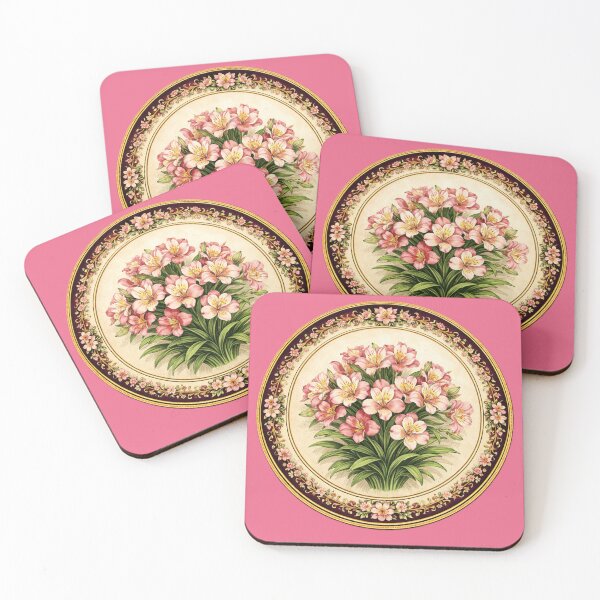 Item preview, Alstroemeria Harmony – Friendship Bloom Botanical Circle Design designed and sold by TheJoyfulPen.