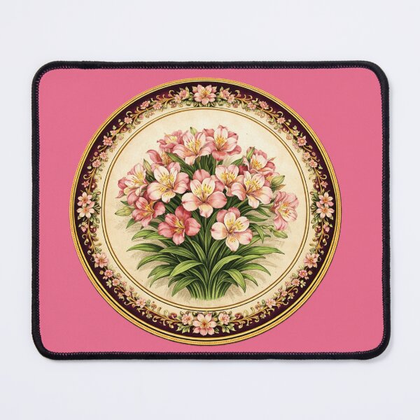 Item preview, Alstroemeria Harmony – Friendship Bloom Botanical Circle Design designed and sold by TheJoyfulPen.