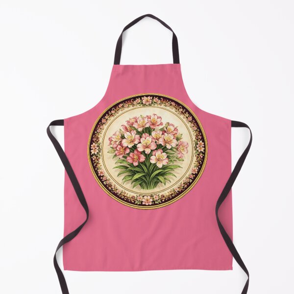 Item preview, Alstroemeria Harmony – Friendship Bloom Botanical Circle Design designed and sold by TheJoyfulPen.