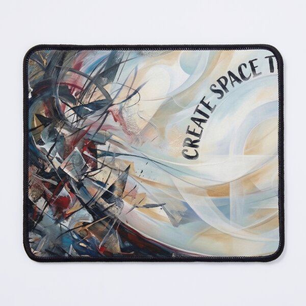 Item preview, Create Space to Process the Chaos – Abstract Motivational Wall Art designed and sold by Meteor Destroyer.