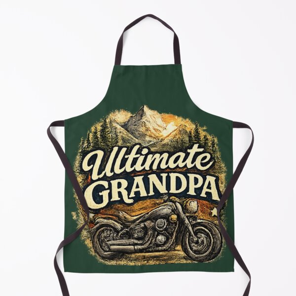 Item preview, Ultimate Grandpa Motorcycle Shirt – Biker Grandpa Tee, Vintage Motorcycle Grandpa Gift, Cool Grandpa Rider Shirt designed and sold by TKOprintdesigns.