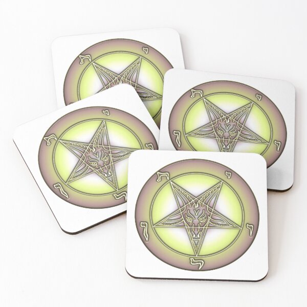 Item preview, Baphomet Pentagram with sunburst gradient designed and sold by ShadowWork666.