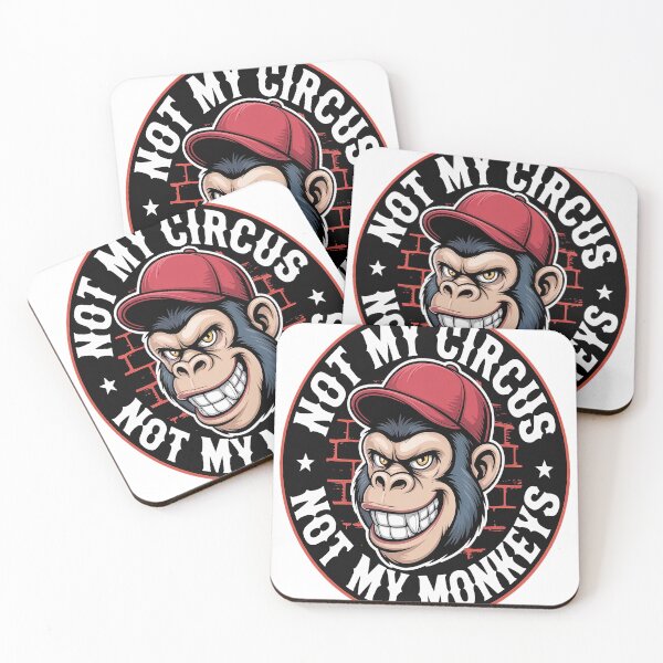Item preview, Not My Circus Not My Monkeys designed and sold by CottonCandyPrin.