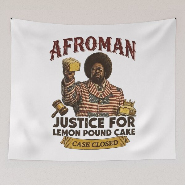 Item preview, Afroman, Lemon Pound Cake Meme, Vintage Rap designed and sold by jimfarrepo.