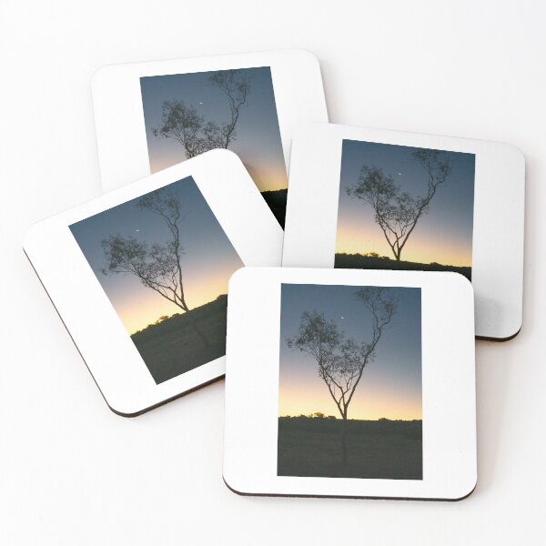 Item preview, Crescent Moon at Sunset. Farina, Outback South Australia designed and sold by Mat Wills Photography.