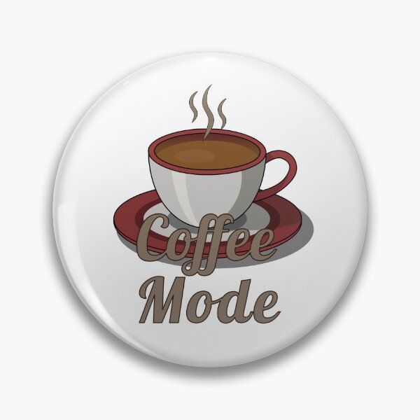 Item preview, Coffee Mode Relatable Cute Coffee Designs designed and sold by piercejackson.