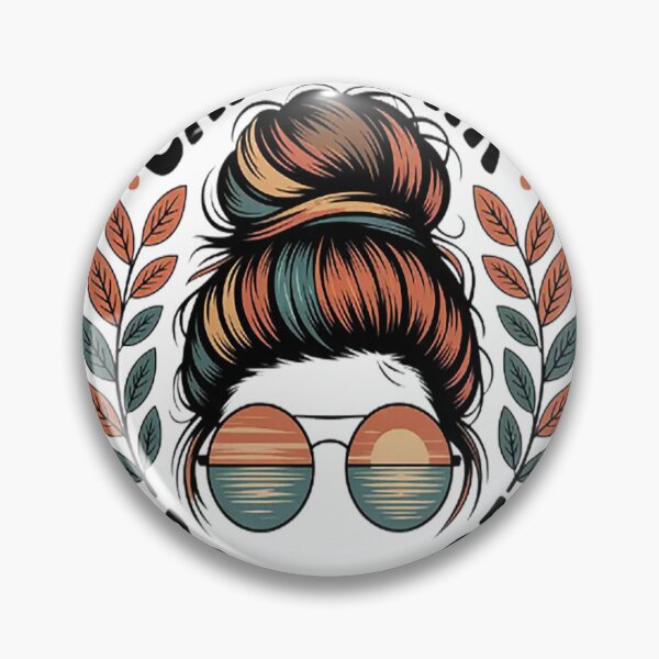 Item preview, Messy Bun Camping Life Love Camp Hair Dont Care Camper designed and sold by gandebro.