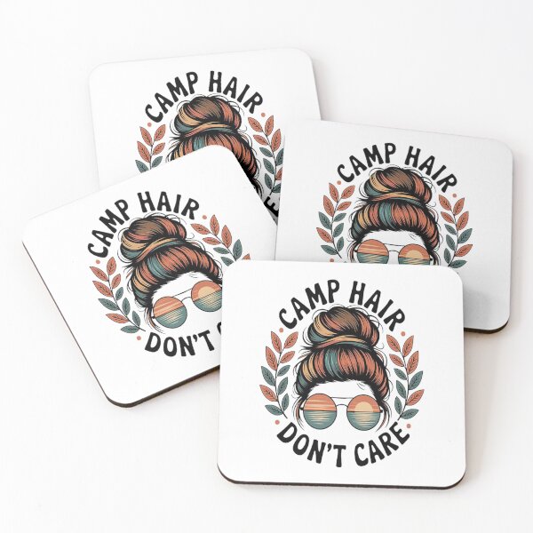 Item preview, Messy Bun Camping Life Love Camp Hair Dont Care Camper designed and sold by gandebro.