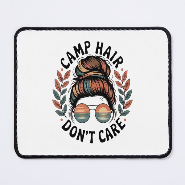 Item preview, Messy Bun Camping Life Love Camp Hair Dont Care Camper designed and sold by gandebro.