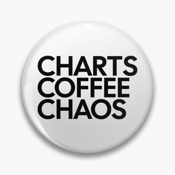 Item preview, Day Trader Financial Analyst Humor - Charts Coffee Chaos designed and sold by MotionBanana Art.