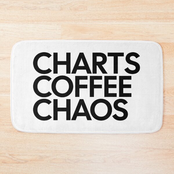 Item preview, Day Trader Financial Analyst Humor - Charts Coffee Chaos designed and sold by MotionBanana Art.