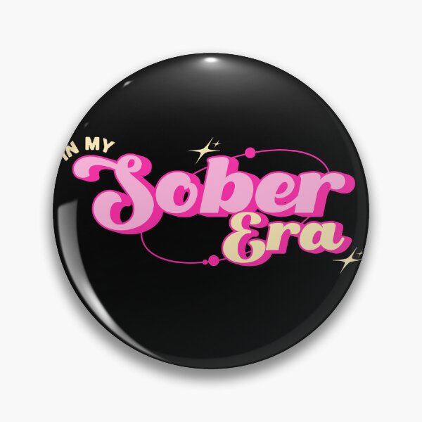 Item preview, Y2K In My Sober Era Sticker, Girly Sobriety Sticker, Pink Stay Sober Recovery Gift designed and sold by DropsOfDopamine.