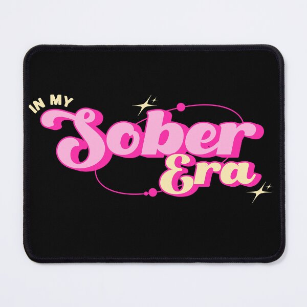 Item preview, Y2K In My Sober Era Sticker, Girly Sobriety Sticker, Pink Stay Sober Recovery Gift designed and sold by DropsOfDopamine.