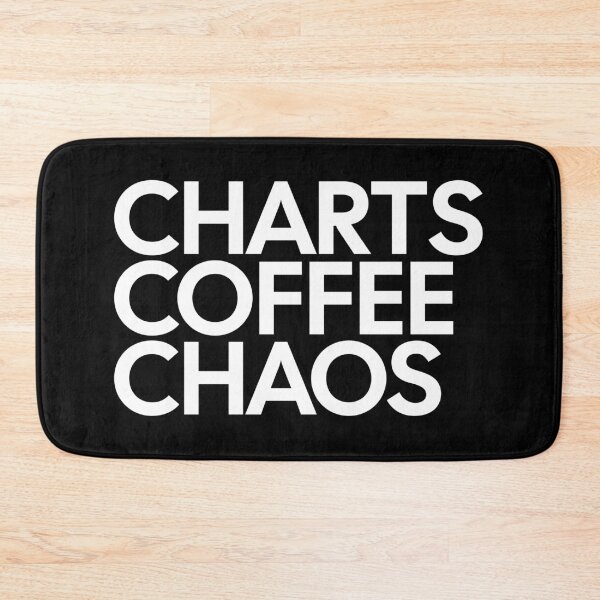 Item preview, Day Trader Financial Analyst Humor - Charts Coffee Chaos (white) designed and sold by MotionBanana Art.