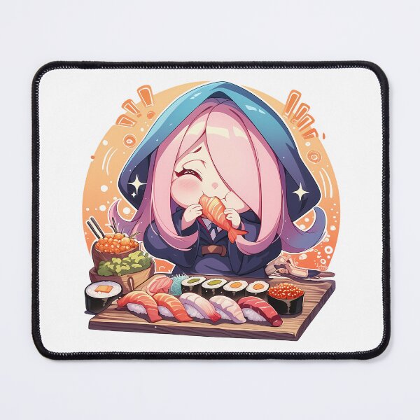 Item preview, Sucy Manbavaran Little Witch Academia Chibi Sushi Snack designed and sold by Spraykart.