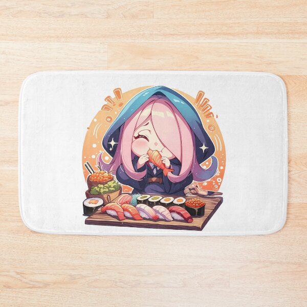Item preview, Sucy Manbavaran Little Witch Academia Chibi Sushi Snack designed and sold by Spraykart.