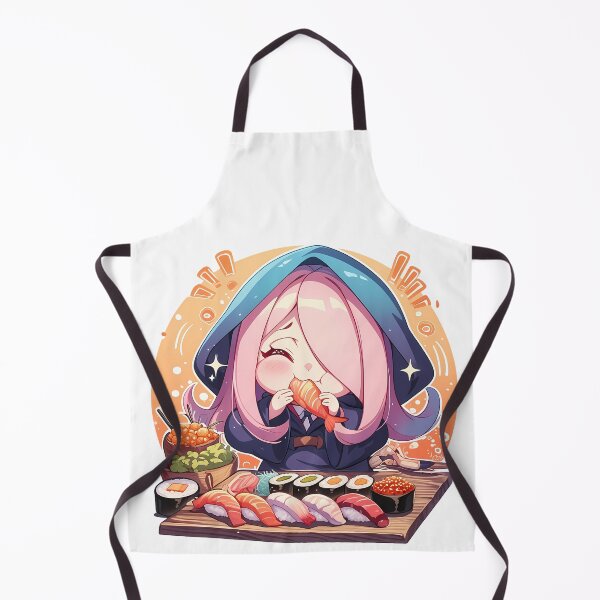 Item preview, Sucy Manbavaran Little Witch Academia Chibi Sushi Snack designed and sold by Spraykart.
