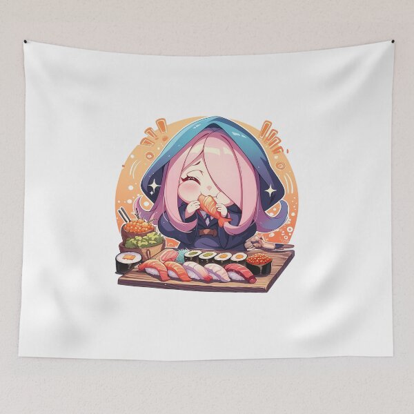 Item preview, Sucy Manbavaran Little Witch Academia Chibi Sushi Snack designed and sold by Spraykart.