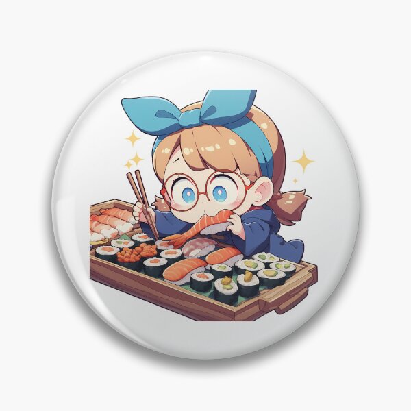 Item preview, Lotte Yanson Little Witch Academia Chibi Sushi Surprise designed and sold by Spraykart.