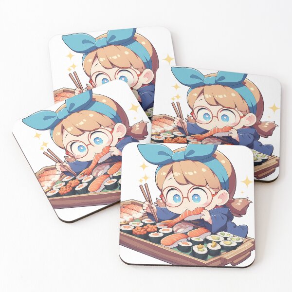Item preview, Lotte Yanson Little Witch Academia Chibi Sushi Surprise designed and sold by Spraykart.