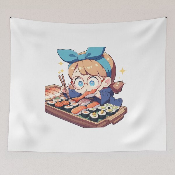 Item preview, Lotte Yanson Little Witch Academia Chibi Sushi Surprise designed and sold by Spraykart.