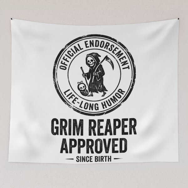 Item preview, Grim Reaper Approved Since Birth designed and sold by DeadlyWhisper.