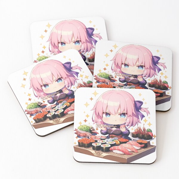 Item preview, Mash Kyrielight Fate Grand Order Chibi Sushi Sparkles designed and sold by Spraykart.