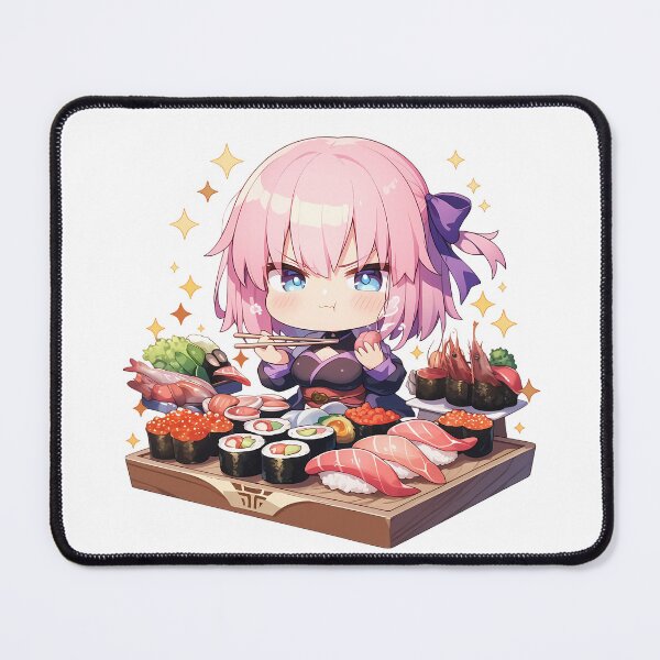 Item preview, Mash Kyrielight Fate Grand Order Chibi Sushi Sparkles designed and sold by Spraykart.