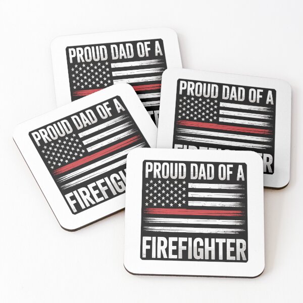 Item preview, Proud Dad of a Firefighter - Fireman Parent designed and sold by HaiharryCartoon.